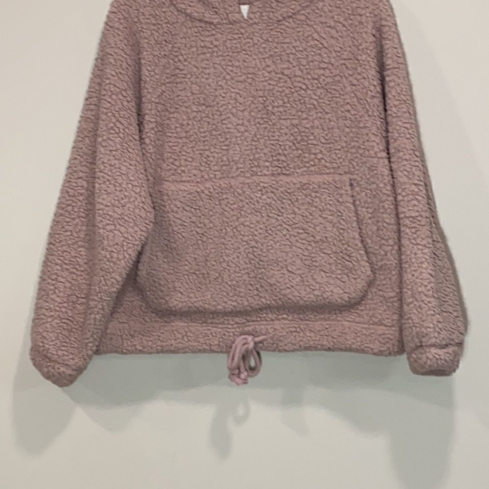 Pink Comfy American Eagle Hoodie. Size Small. - Picture 3 of 5